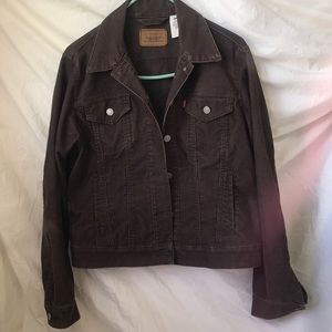 Levi’s Authentic Corduroy Brown Jean Jacket✧
